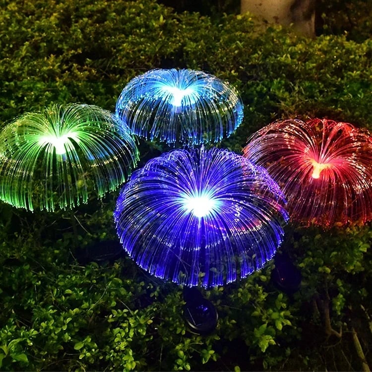 🎄Solar Garden Changing Jellyfish Lights