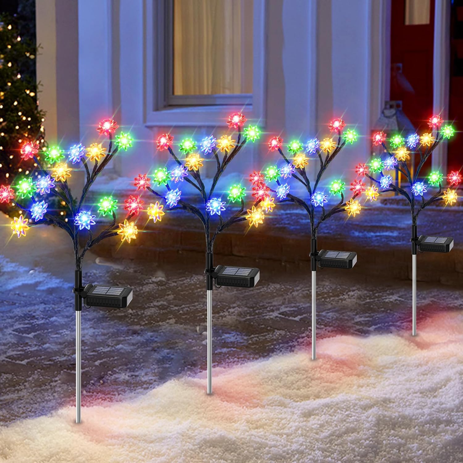 🔥IP65 Waterproof Solar Powered Fairy Flower Lights