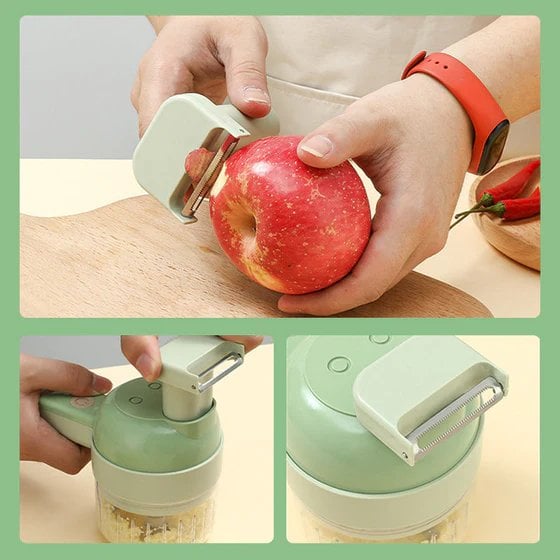 Multifunctional wireless electric grinder 