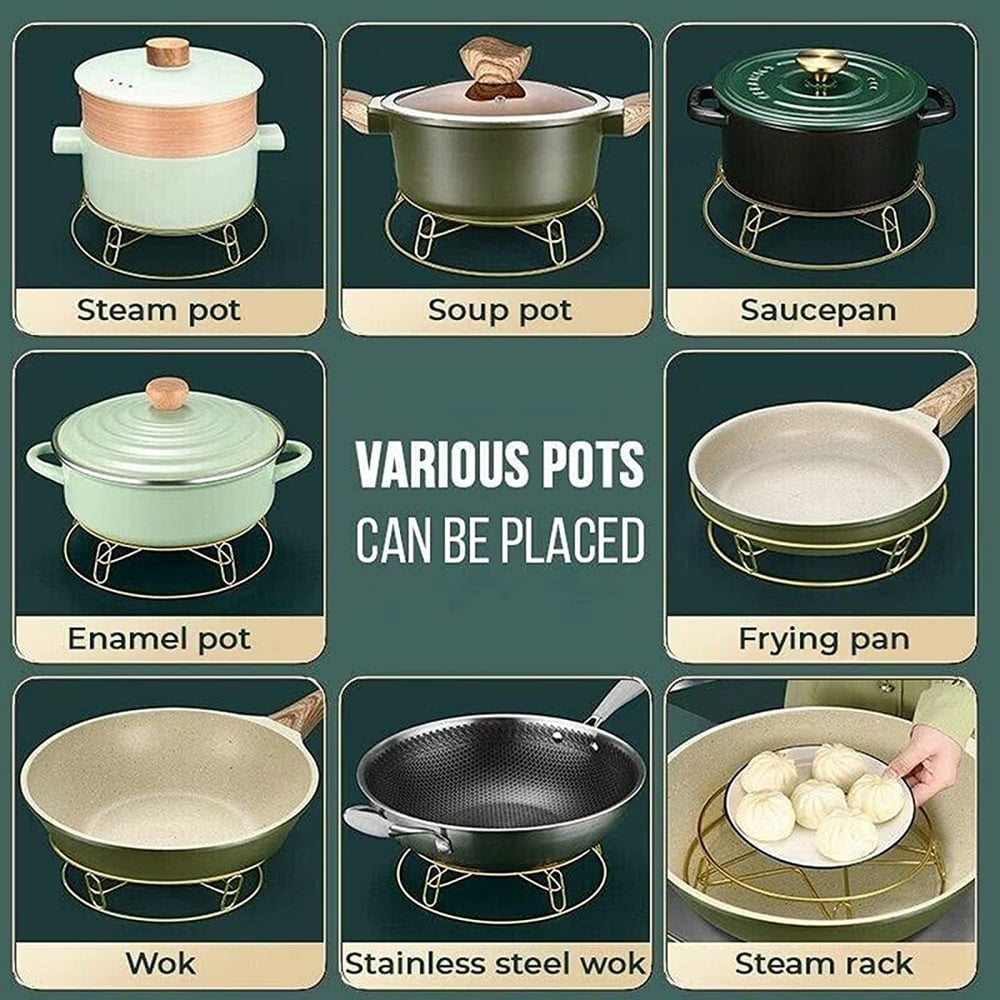 Multifunctional Steam Rack Pot Holder 