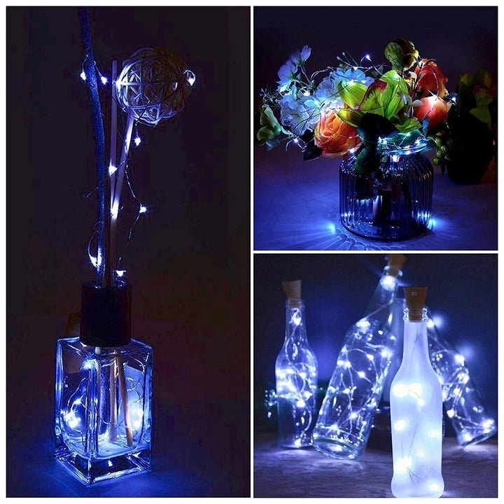 BOTTLE LIGHTS ( Battery Included - Replaceable ) 