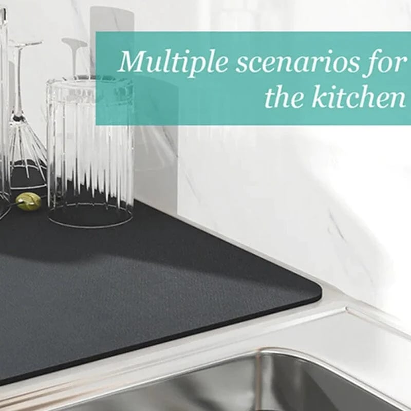 Kitchen Super Absorbent Draining Mat 