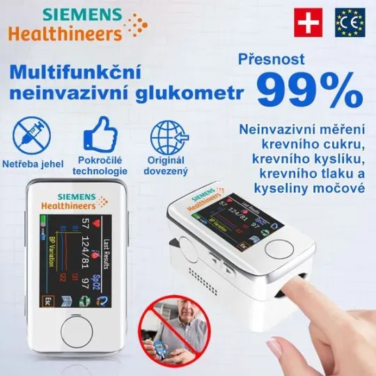 ✨Siemens non-invasive blood glucose meter-new experience of painless and non-invasive blood glucose measurement, say goodbye to pain🌟