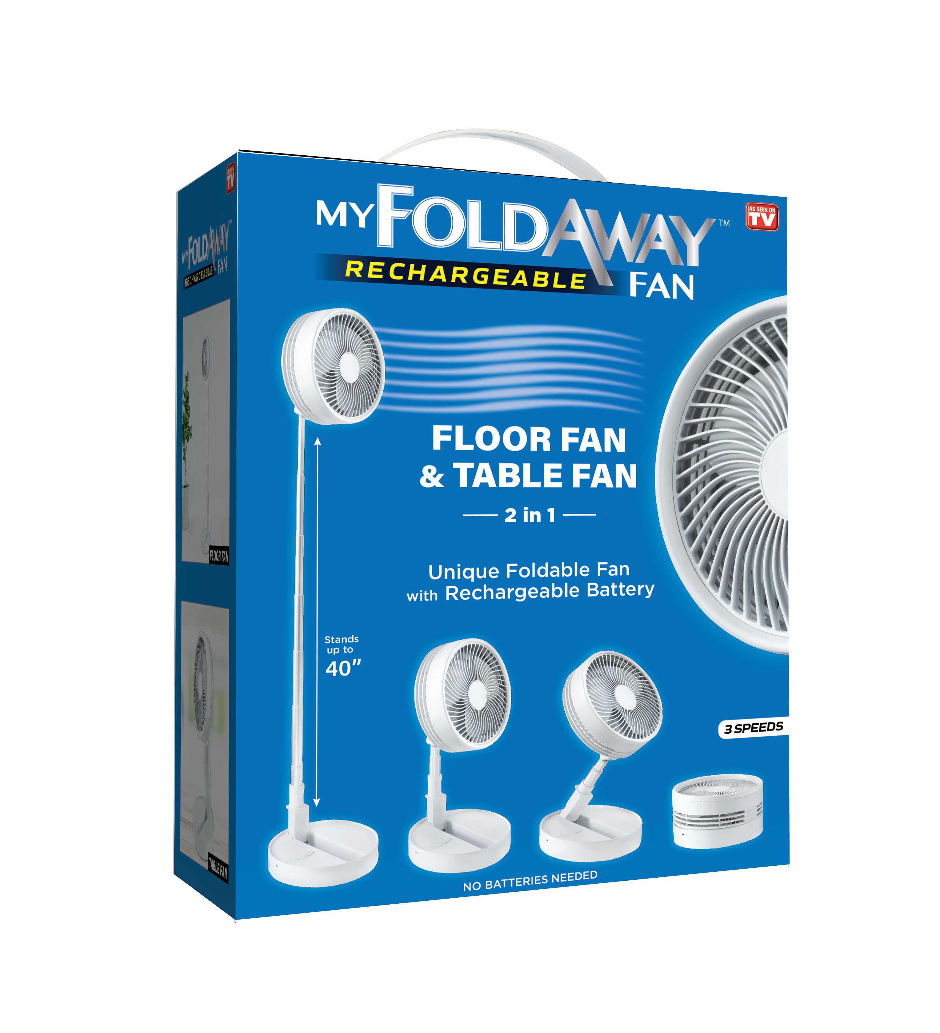 My Foldaway Rechargeable Fan