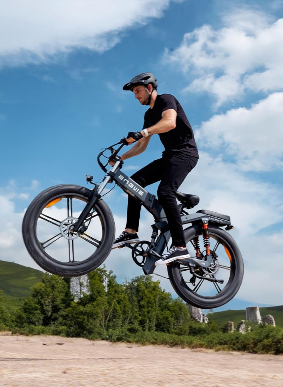 Promotions 🔥X24/X26 1200W Electric Bike for Adults, 26 x 4.0 Fat Tire Folding Ebike with Single/Dual Removable Battery 48V 19.2AH/+10AH up to 62/94Miles & 31MPH