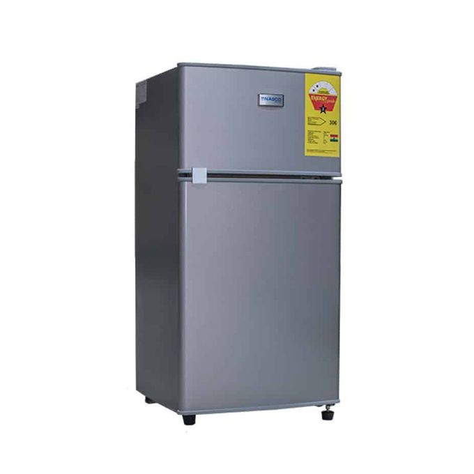 Christmas deal🔥75% off, today only!🔥Nasco 76 Litres - NASF2-10FL Double Door Table Top Fridge - Silver