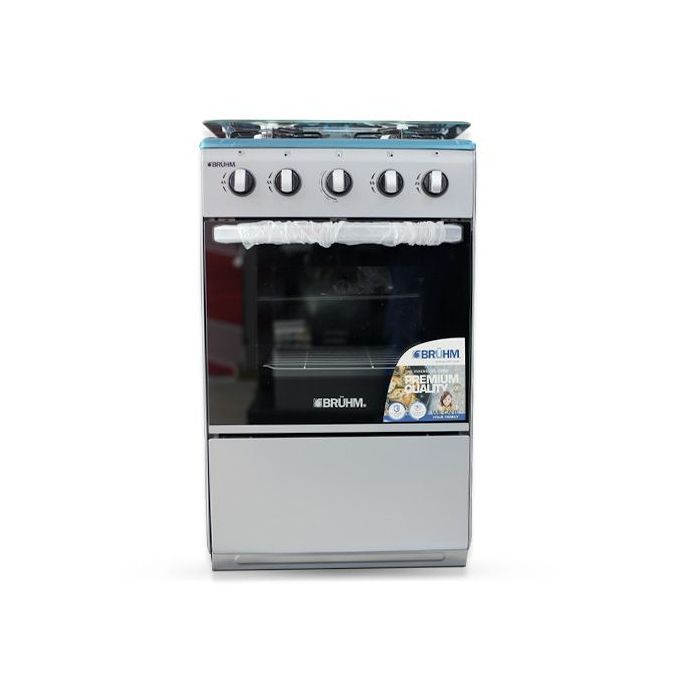 CHRISTMAS DEAL🔥75% off, today only!🔥Bruhm BGC 55401F Burner Gas Cooker - Glass Top - Silver