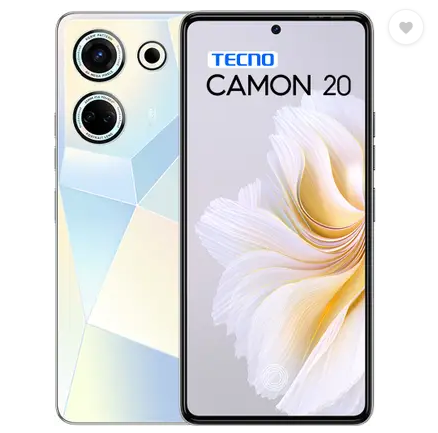 Tecno Camon 20 (Glacier Glow, 256 GB)  (8 GB RAM)