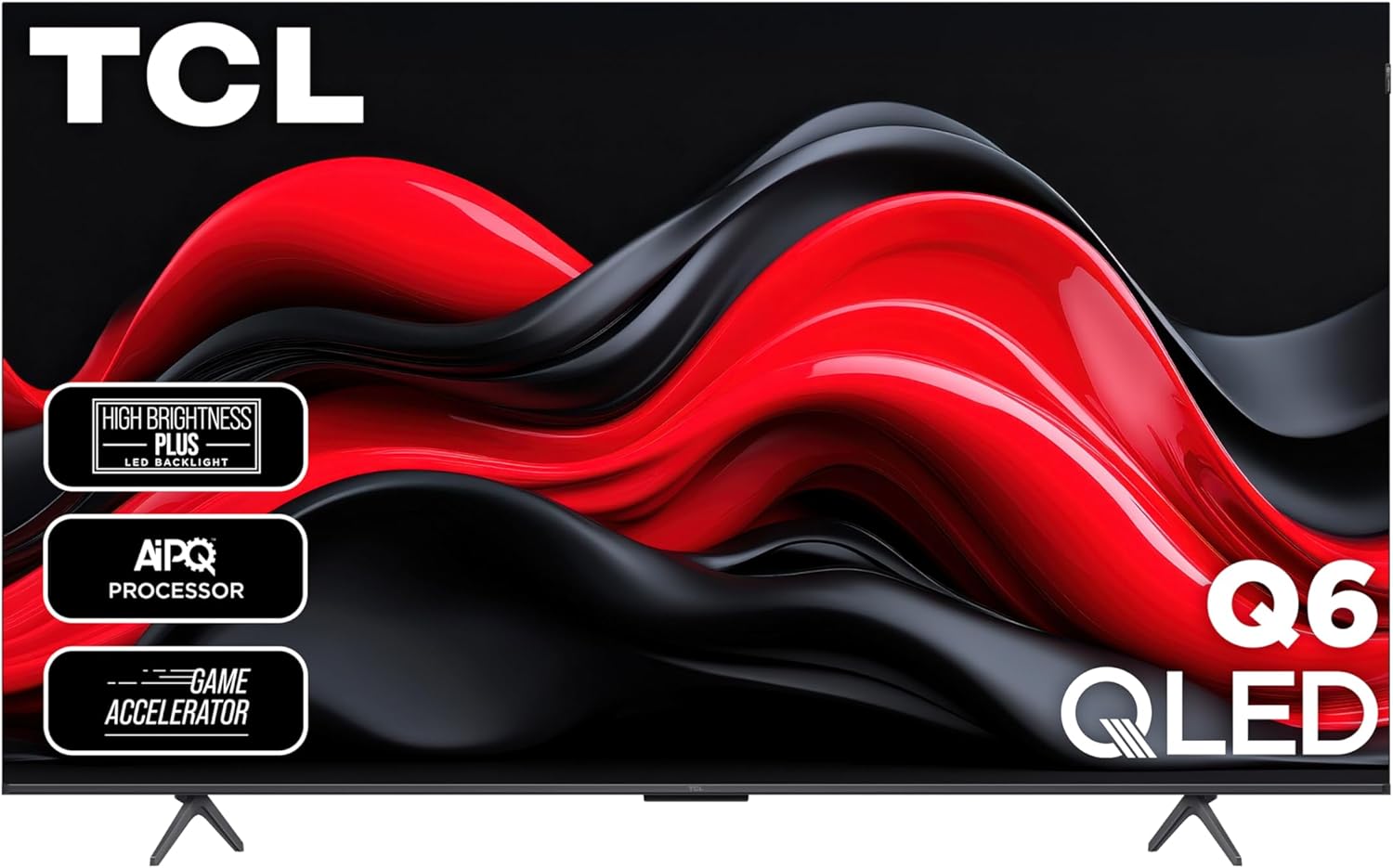 TCL 75-Inch Class Q65 QLED 4K Smart TV with Fire TV (75Q651F, 2024 Model), Dolby Vision, HDR PRO+, Dolby Atmos, Alexa Built-in with Voice Remote, Apple AirPlay 2 Compatibility, Streaming Television