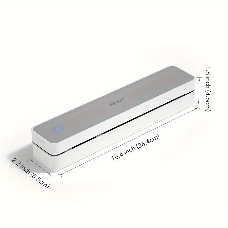 Portable Printer For Wireless Travel, Thermal Printer Compatible With Smartphones And Laptops, 200DPI High-definition Resolution, Supports 8.5x11 US Letterhead And A4 Thermal Paper, Ink Free Mobile Printer