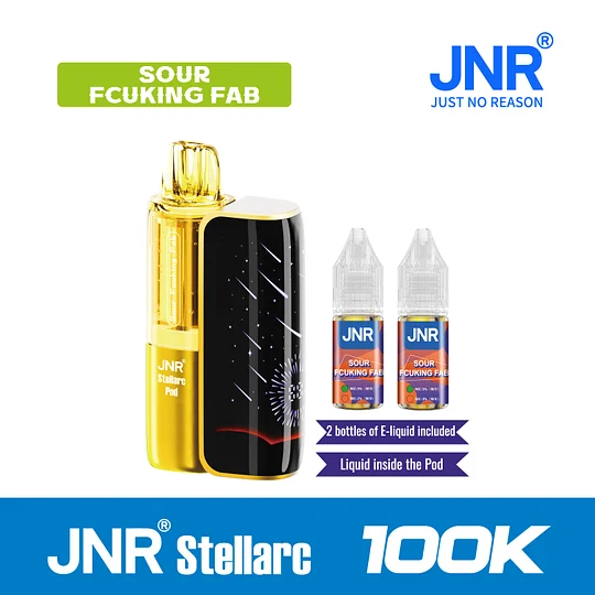 JNR Stellarc 100K Puffs Kit - Refillable & Replaceable Pod Vape