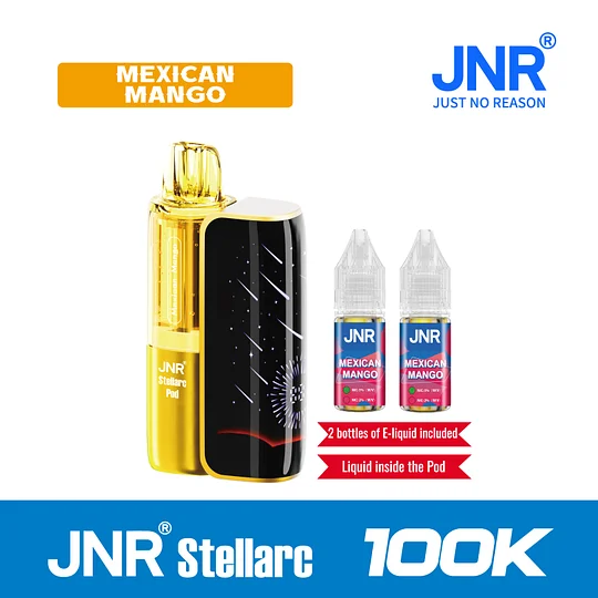 JNR Stellarc 100K Puffs Kit - Refillable & Replaceable Pod Vape
