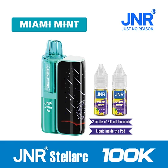 JNR Stellarc 100K Puffs Kit - Refillable & Replaceable Pod Vape