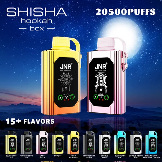 JNR Shisha Hookah Box 30K Disposable Vape