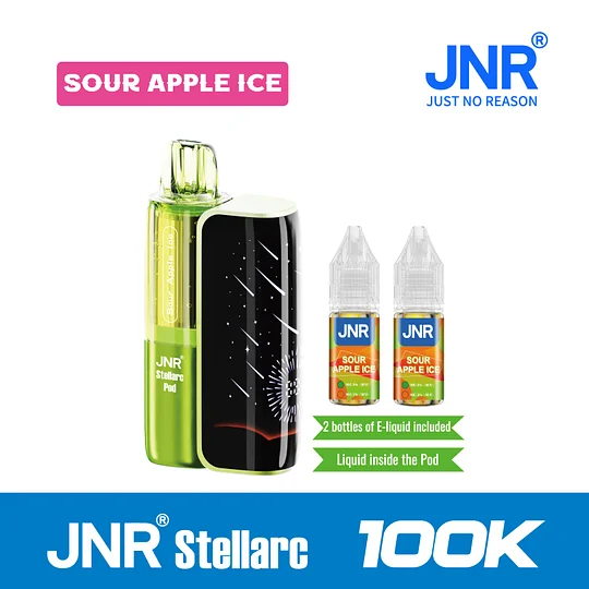 JNR Stellarc 100K Puffs Kit - Refillable & Replaceable Pod Vape