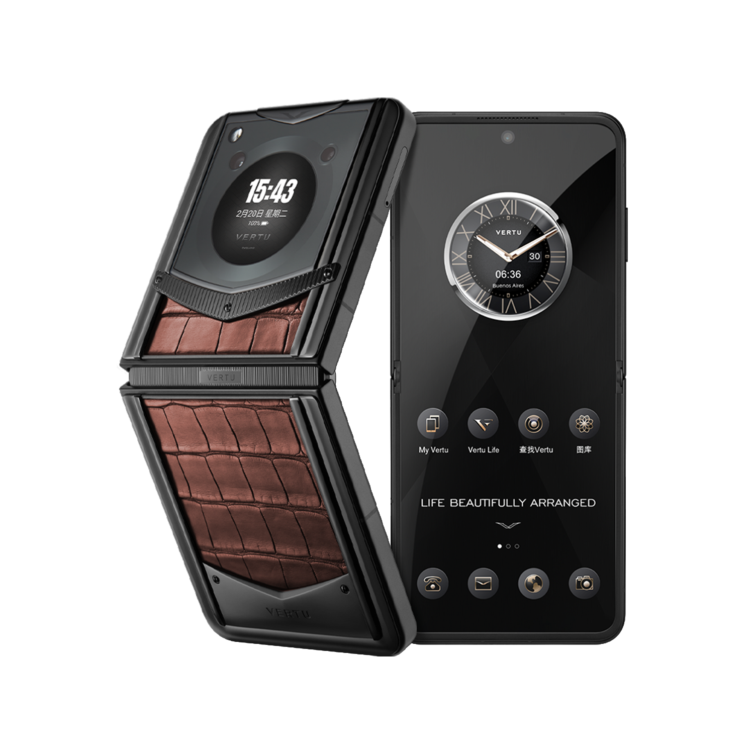 💥Clearance Sale🔥2024 New ALLIGATOR SKIN SERIES Luxury Folding Phone