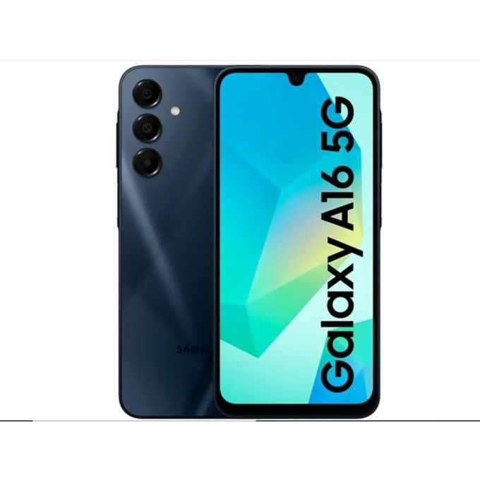 Samsung Galaxy A16 - 128GB + 4GB RAM - 50MP Rear / 8MP Front - 6.7" - 5000 mAh - Black (24 Months Warranty)