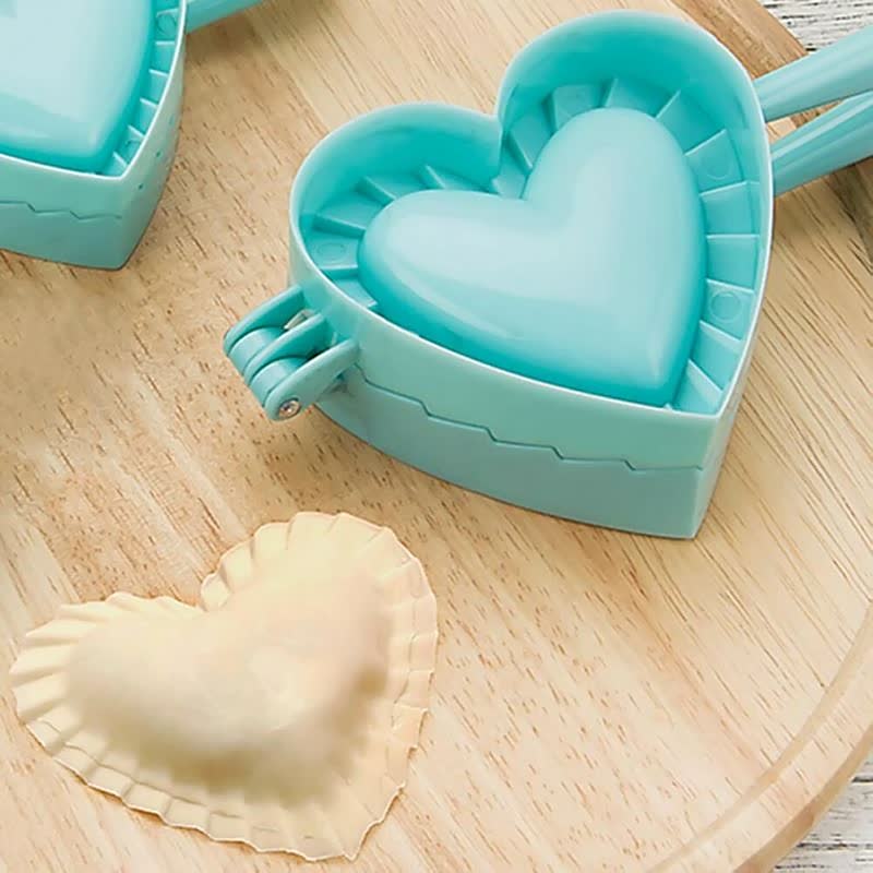 Kitchen Heart Dumplings Mould Fondant Mould Diy Bake Make Dumplings Tool Convenient Small