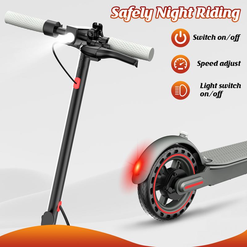 ⏰CLEARANCE SALE!⏰Electric Scooter for Adults 21 Miles Range 350W Motor 19MPH Max Speed 36V 7.8AH Battery Portable Folding Commuting E-Scooter with App Control & Dual Brakes