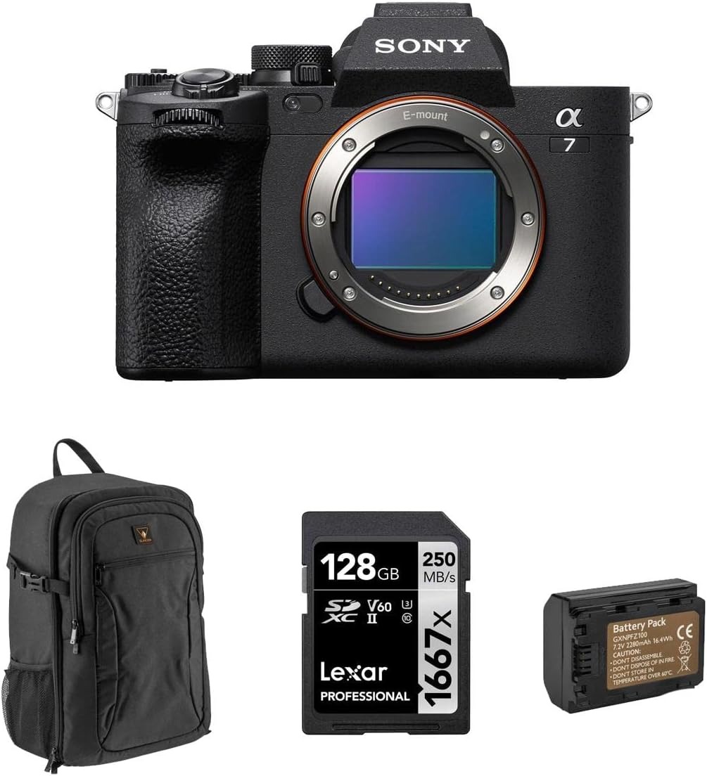 Sony Alpha a7 IV Full-Frame Mirrorless Interchangeable Lens Digital 4K Camera