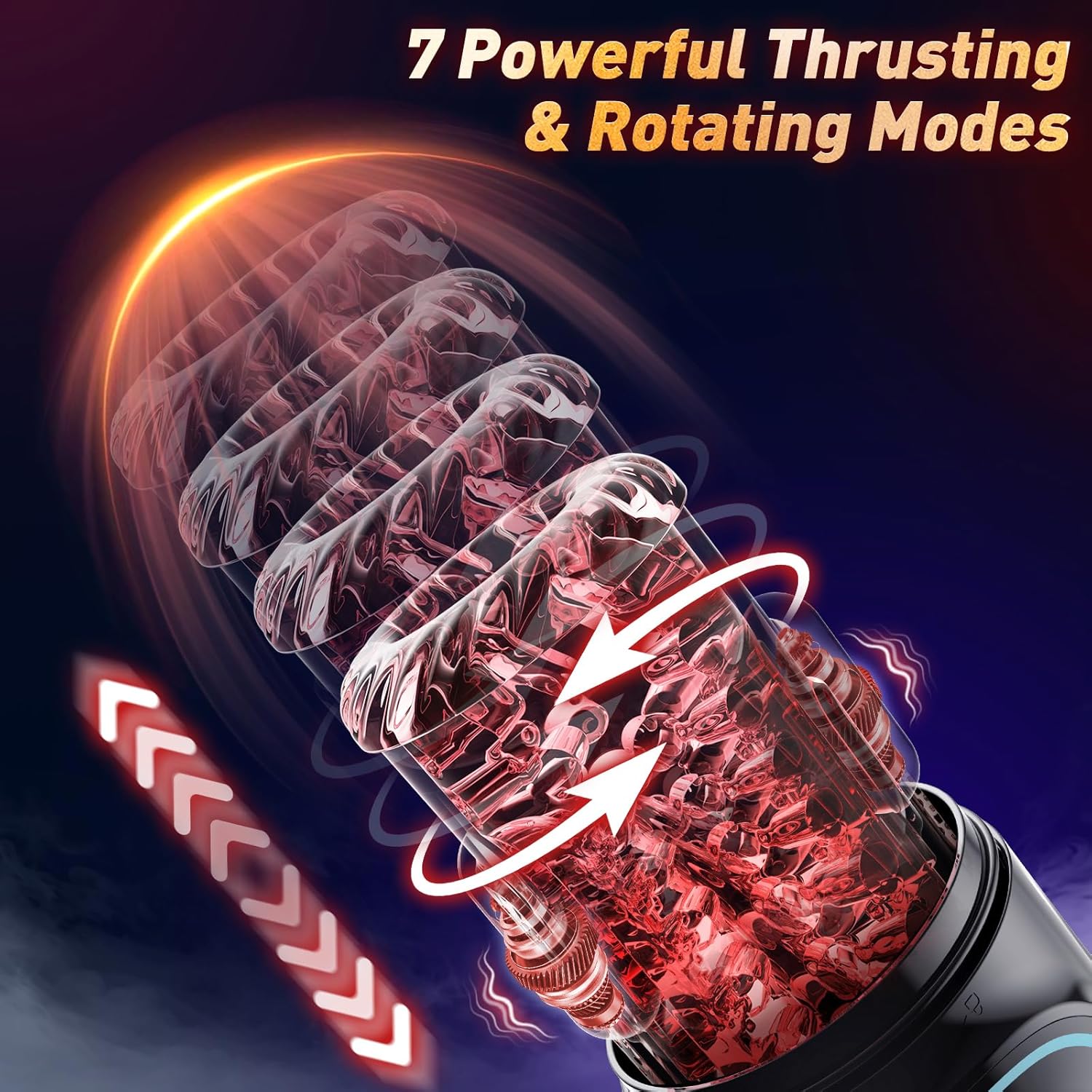😍 Male Masturbator Penis Pump - Male Sex Toys for Men Sex Toy Pocket Pussy LCD with APP Stroker Adult Toys with 7 Thrusting 7 Rotating 5 Sucking Modes Vacuum Pumps & Enlargers🎁