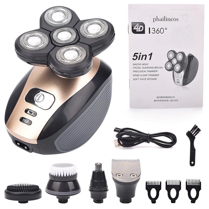 🔥5 In 1 Multifunctional 4D Electric Shaver