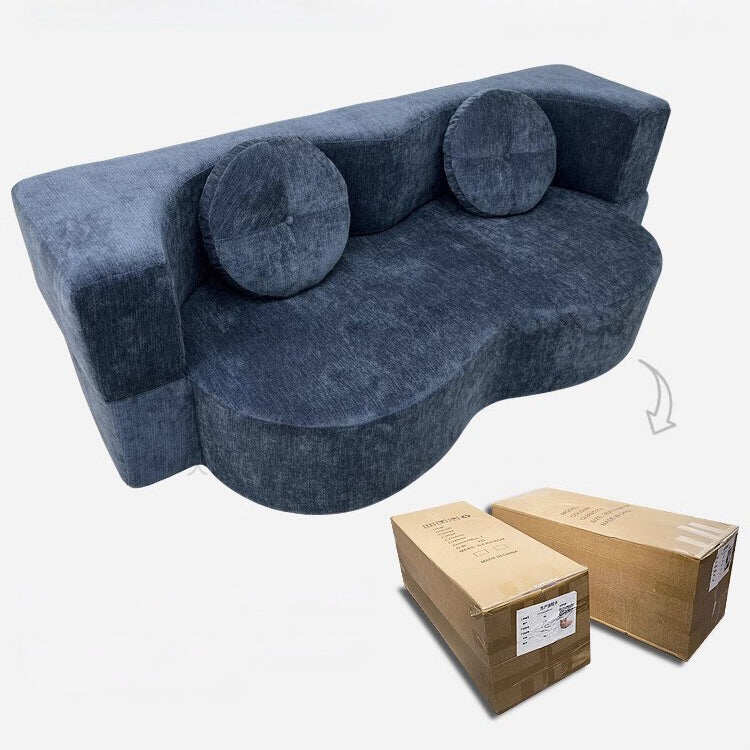 🎄2025 Christmas Sales🎅A must-have for lazy people! Two-in-one vacuum sealed sponge sofa compressed boneless sofa