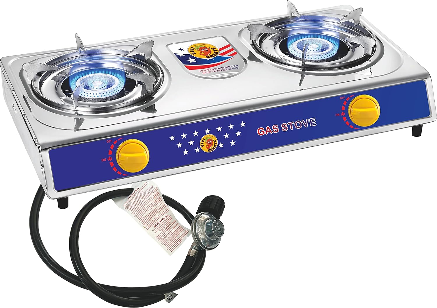 🎄2025 Christmas Sales🎅Double-burner propane gas stove