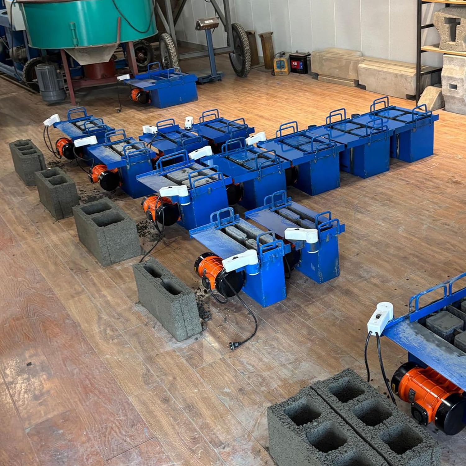 ⏰CLEARANCE SALE!⏰Portable Cement Block Machine for Construction & Paving Projects