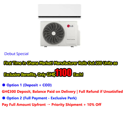 ⏰CLEARANCE SALE!⏰LG R410 Split Air Conditioner Inverter-1.5hp