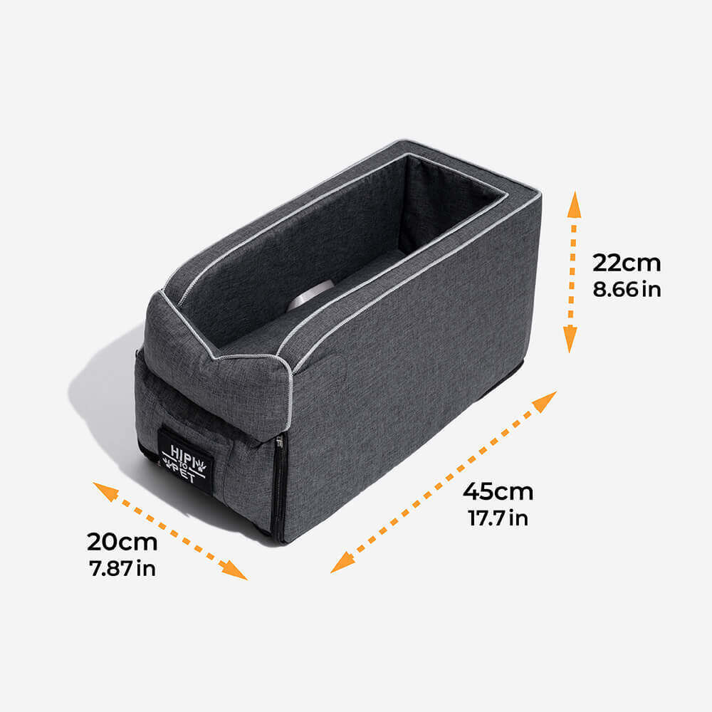 Portable Console Car Seat for Dogs