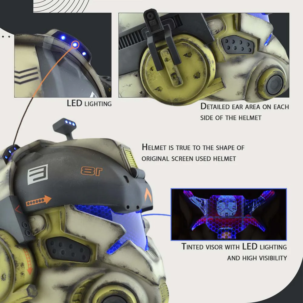 Titanfall Battle Rifle Pilot Classic Helmet