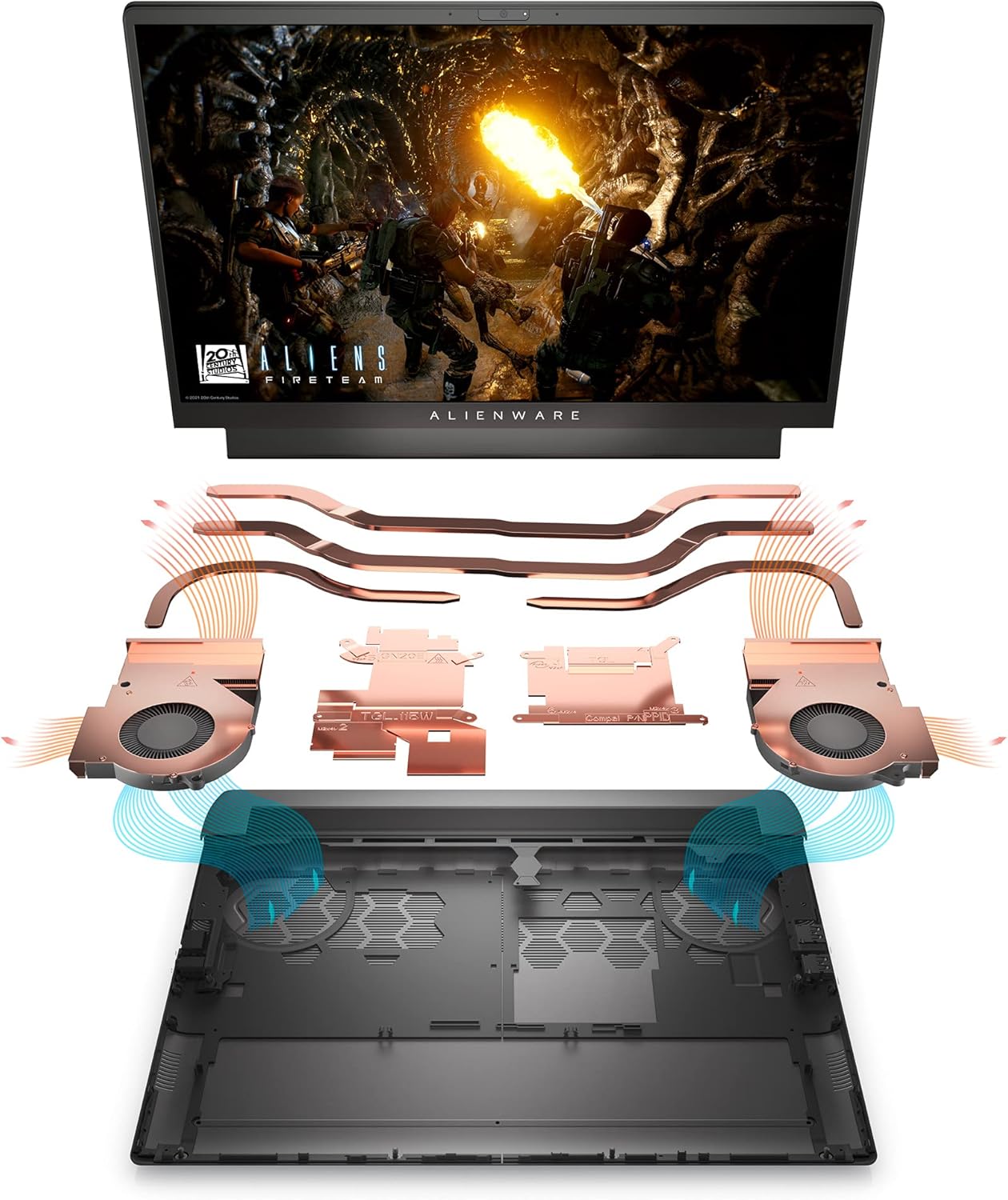 Alienware Dell M18 R2 Gaming Laptop, 18" QHD+(2560 x 1600) 165Hz, Intel 24-Core i9 14900HX, GeForce RTX 4090, 64 GB DDR5, 8 TB SSD, FHD Camera, Backlit Keyboard, Office 2019, Win11 Pro, Design Mouse