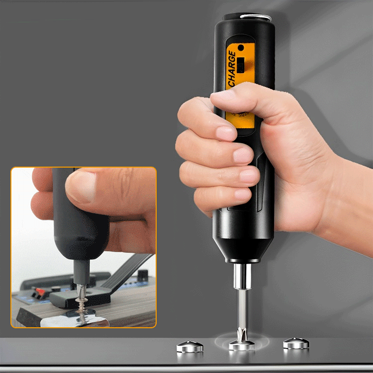 Electric screwdriver set, compact, portable, long-lasting, furniture for daily use