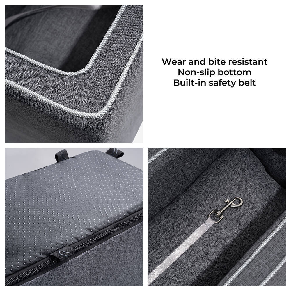 Portable Console Car Seat for Dogs