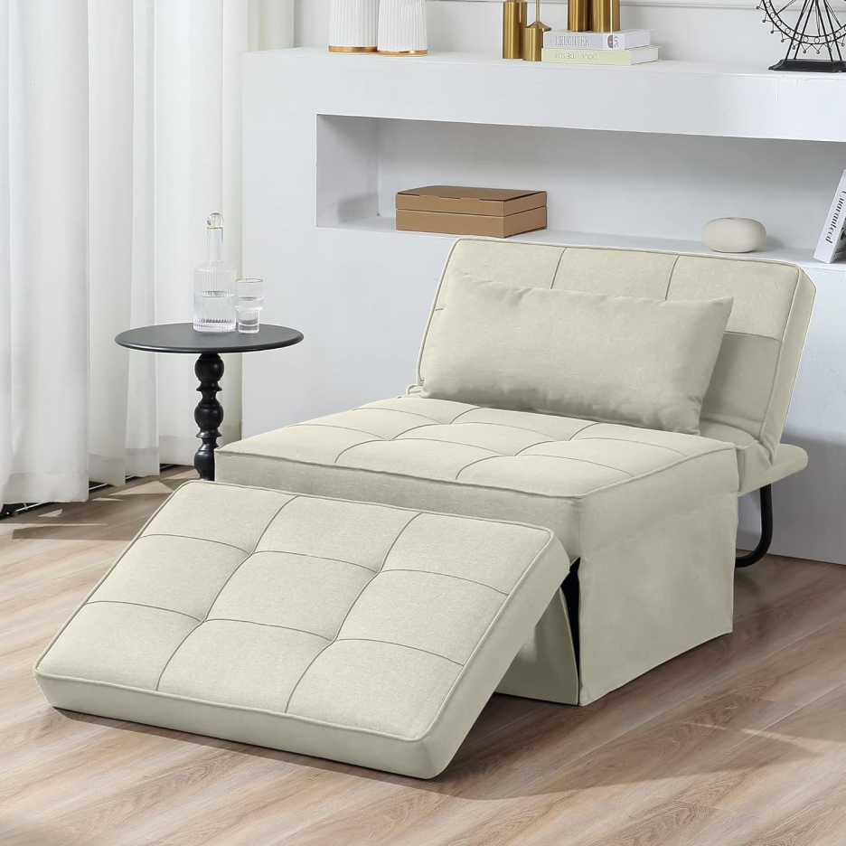 🔥4-in-1 Multi Function Folding Single Sofa Bed🔥