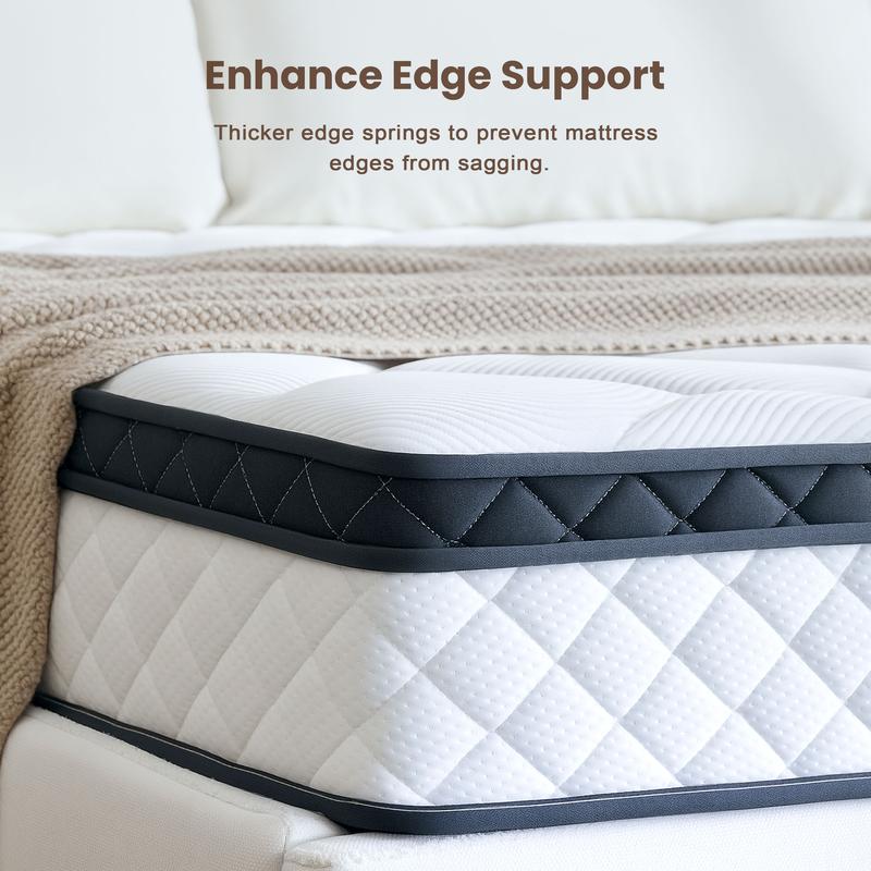 🎉Special Summer Offer!🛏️Mattress 10-12 Inch Hybrid Mattresses in a Box