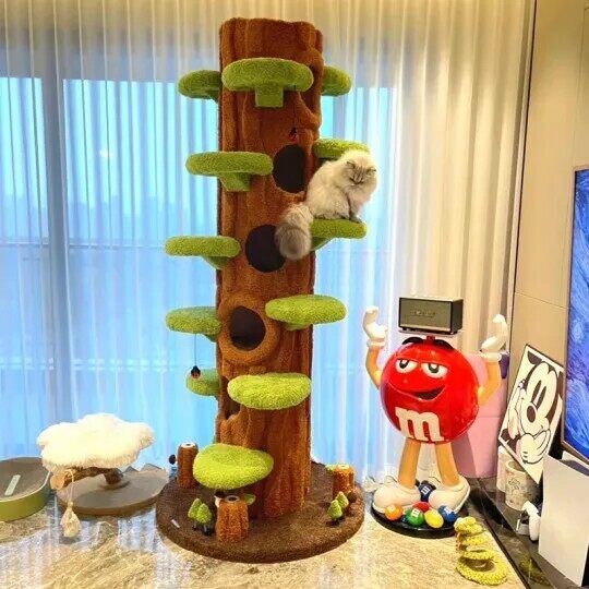 🔥Clearance Sale🔥Luxury Simulation Climbing Frame Bed for Multiple Cat Tree