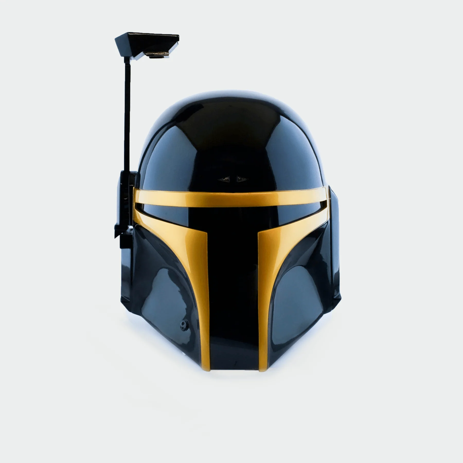 Jango - Black and Gold Helmet with LED