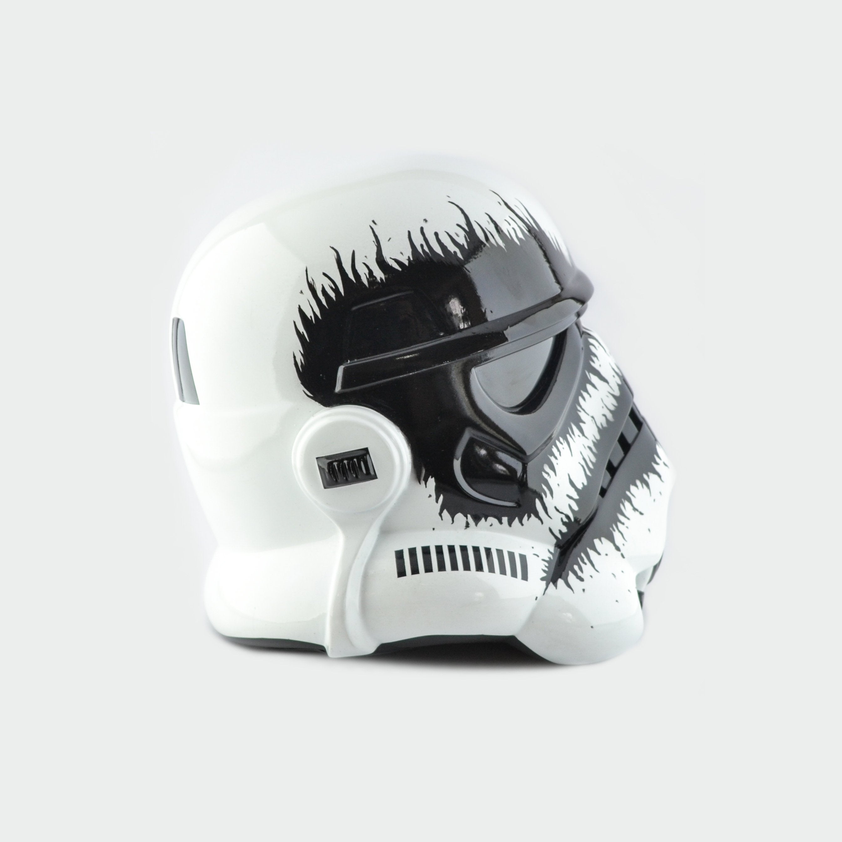 Imperial Trooper Black Metal / Star Wars / Cosplay Helmet / Imperial Trooper Helmet