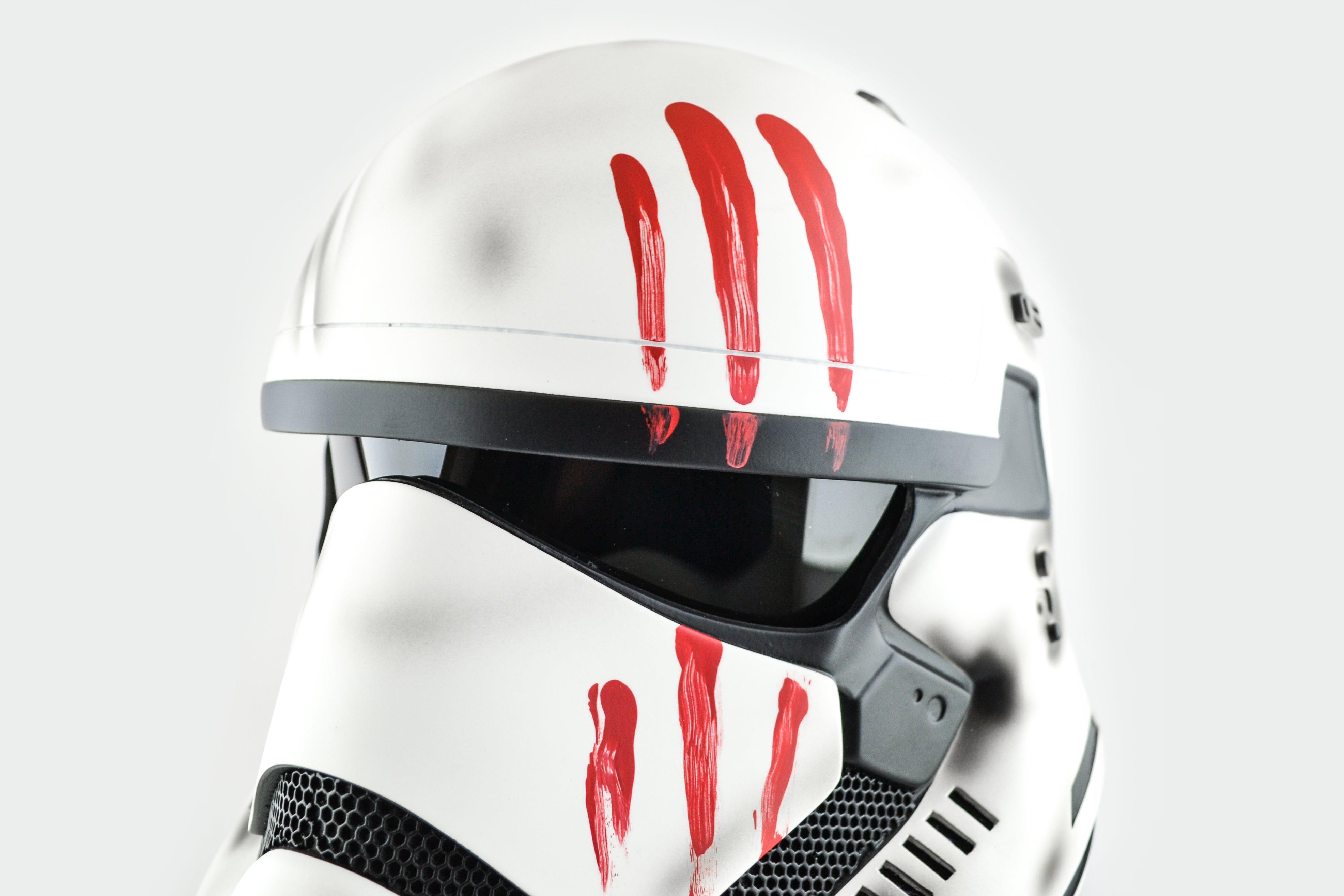 First Order - FN-2187 Damaged Helmet