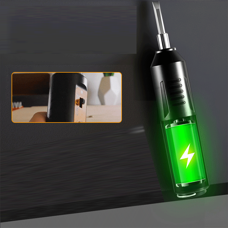 Electric screwdriver set, compact, portable, long-lasting, furniture for daily use