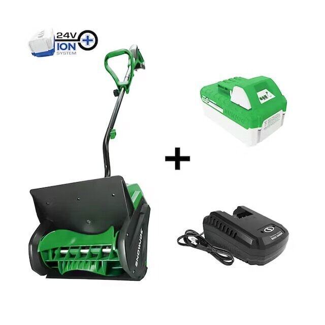 💥Limited time special offer💥Snow Joe 24V Cordless Snow Shovel Kit