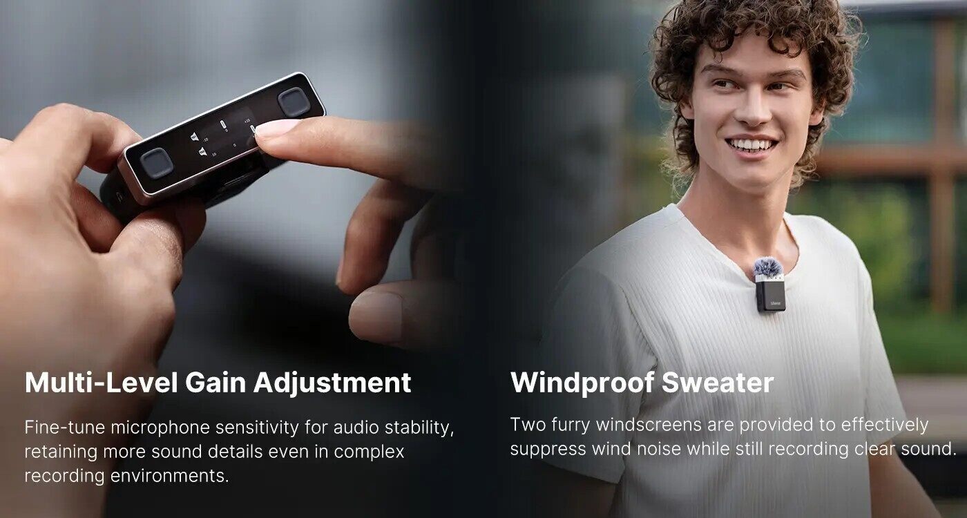 Wireless Lavalier Microphone System