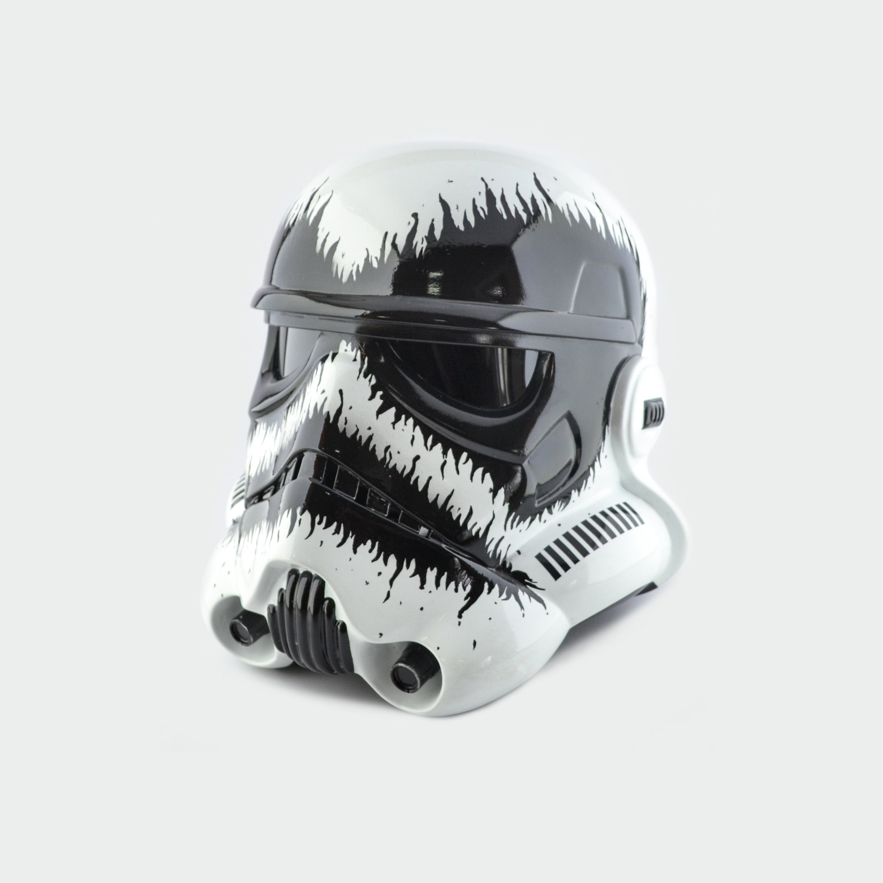 Imperial Trooper Black Metal / Star Wars / Cosplay Helmet / Imperial Trooper Helmet