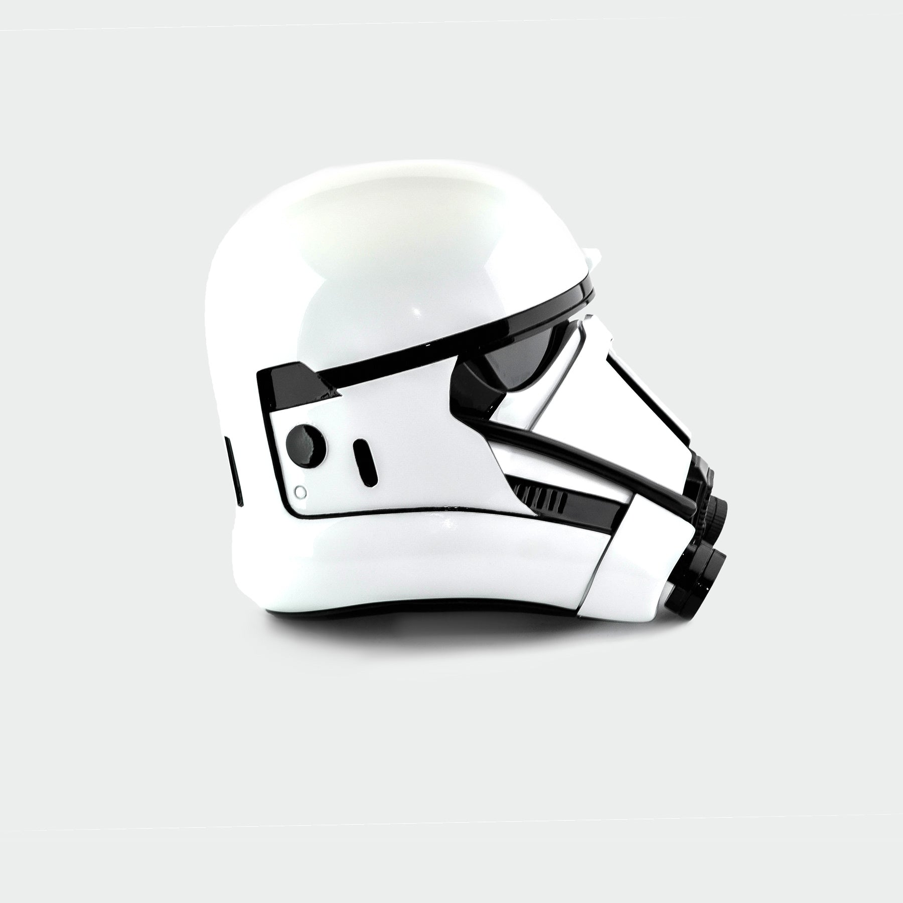Death Trooper - Ghost Clean Helmet with LED