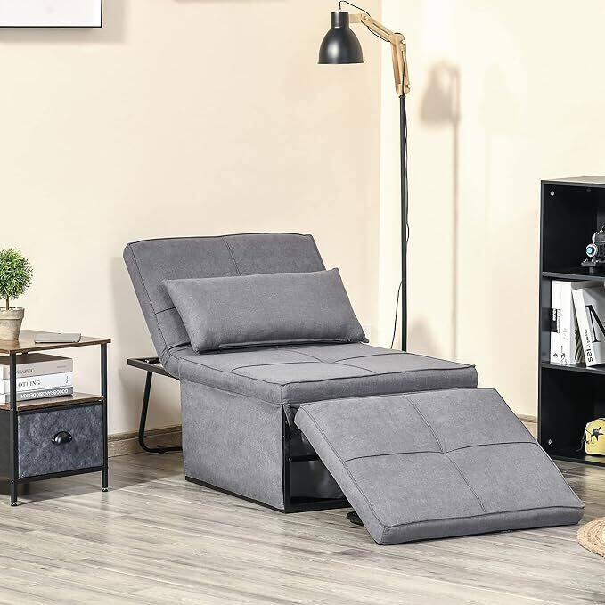 🔥4-in-1 Multi Function Folding Single Sofa Bed🔥