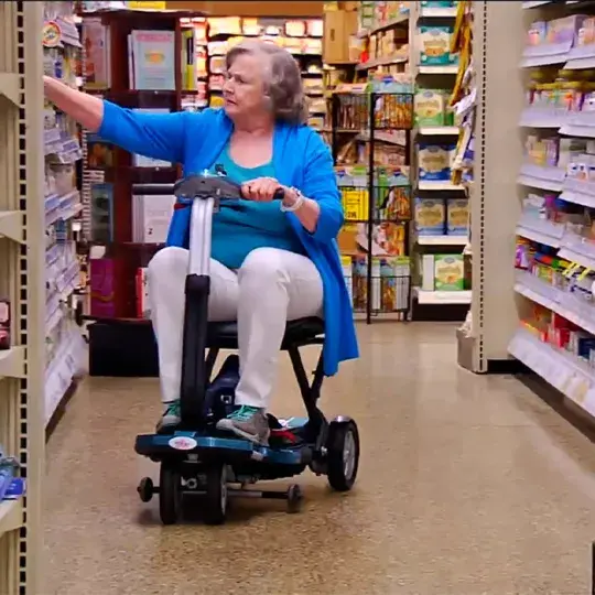 🚦 QVC-Last Day For Clearance✨EV Rider Easy Move Folding Travel Scooter