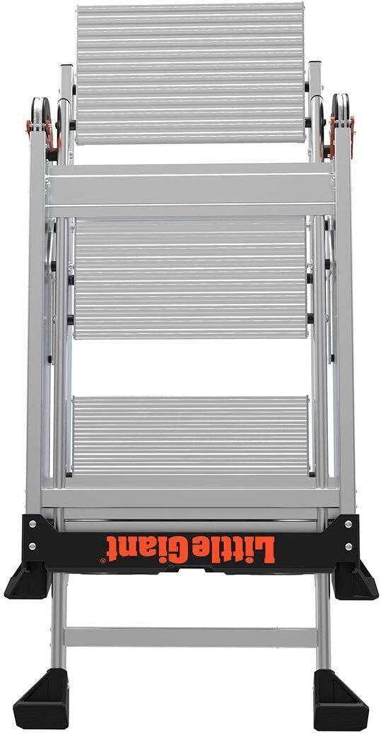 Portable folding ladder