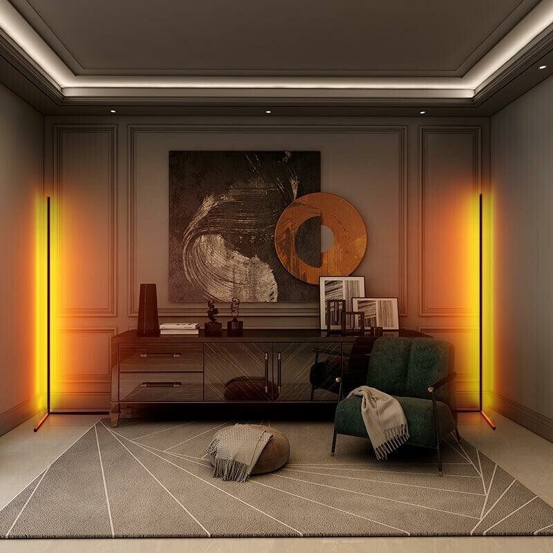 VIBRANT CORNER FLOOR LAMP WITH APP CONTROL